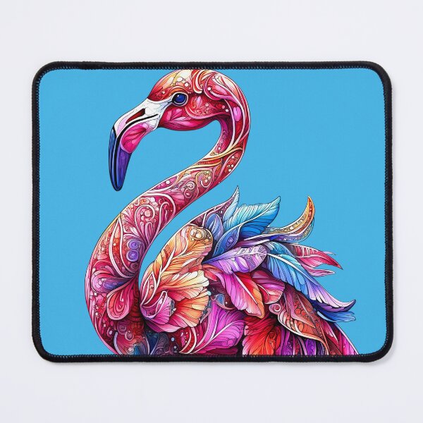Item preview, Brightly Colored Flamingo designed and sold by ACastilloArt.