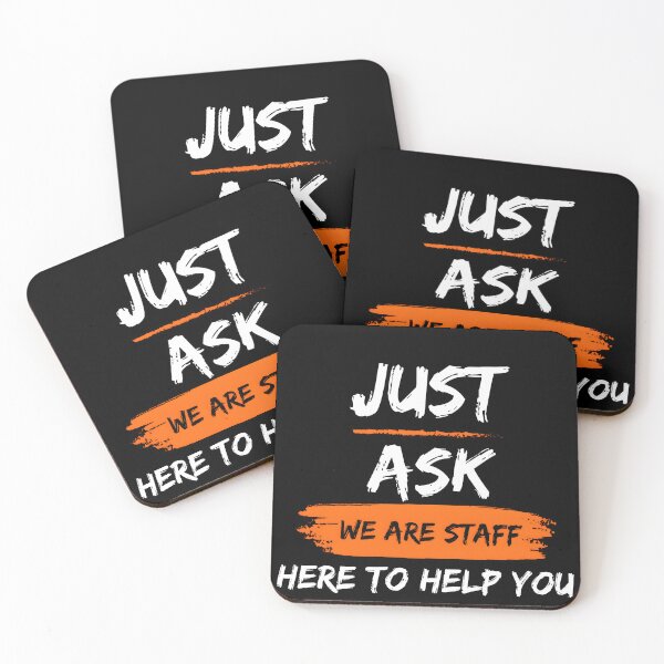 Item preview,  Just Ask the Staff  To  Help You .  designed and sold by Inspire-me-CYK.