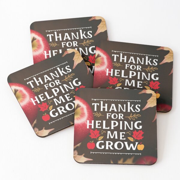 Item preview, Thanks for Helping Me Grow - Thanksgiving Teacher T-Shirt designed and sold by InkExpression.