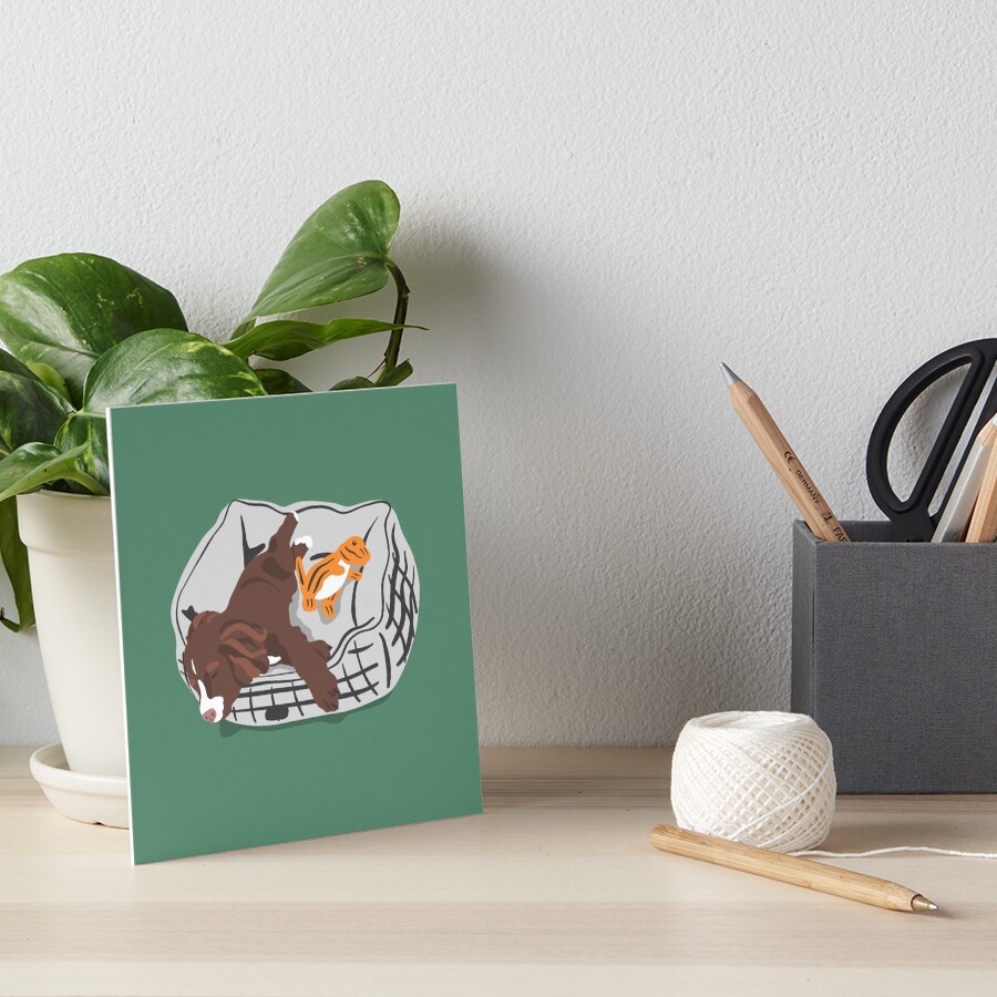 Item preview, Art Board Print designed and sold by Tilly Scribbles.