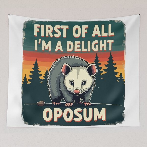 Item preview, FIRST OF ALL IM DELIGHT OPOSUM T-Shirt designed and sold by WAISLYV.