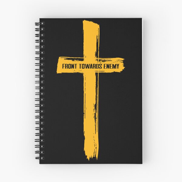 Item preview, Front Towards Enemy Yellow Cross with Black Letters designed and sold by BeNotAfraidWar.