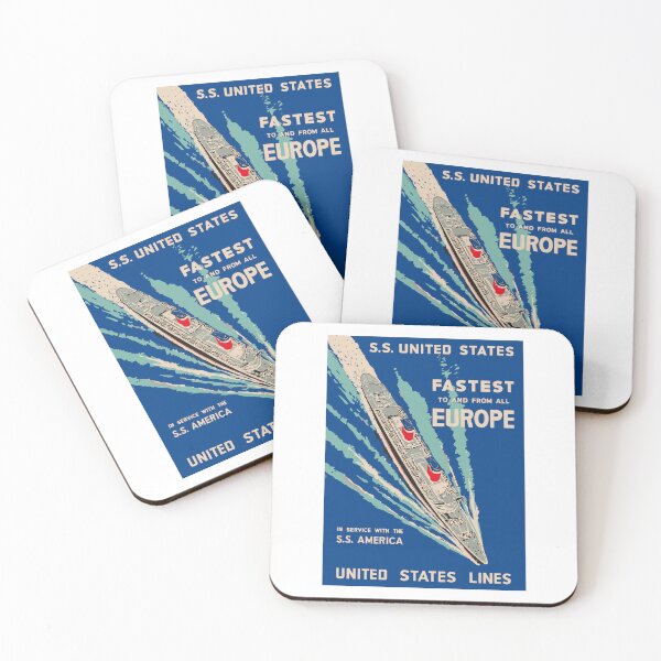 Item preview, SS United States Vintage Liner designed and sold by Speedbirddesign.