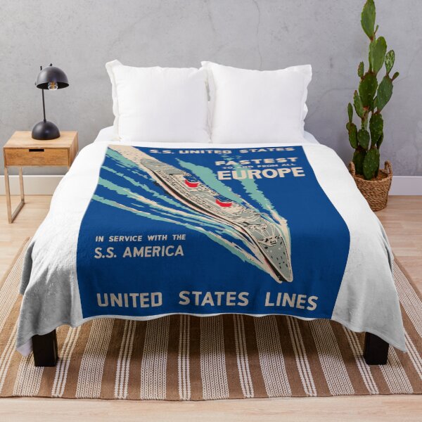 Item preview, SS United States Vintage Liner designed and sold by Speedbirddesign.