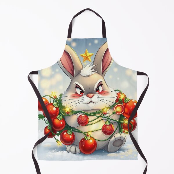 Item preview, Grumpy Christmas Bunny designed and sold by Talpha.