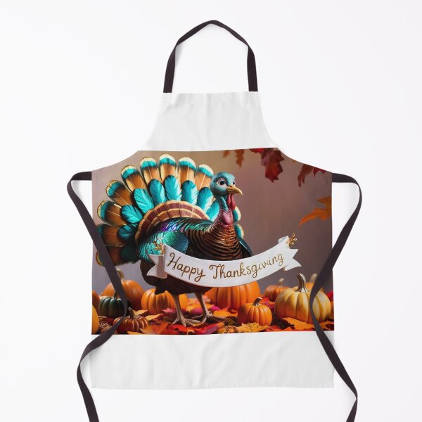 Item preview, Happy Thanksgiving - Festive Decor Pillows, Signs, and Aprons designed and sold by InkExpression.