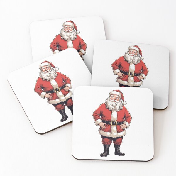 Item preview, funny santa with eyebrow raised and hand on his hip designed and sold by Arun Fernando.