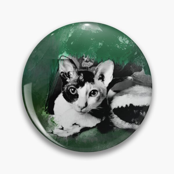 Item preview, SEAFOAM GREEN, AQUA GREEN,TURQUOISE AND DARK GREEN CORNISH-REX IN LEAVES AND GRASS designed and sold by Most1234.
