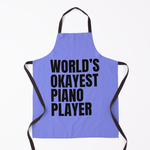 Item preview, World's Okayest Piano Player - Black designed and sold by Cutsandsparks.