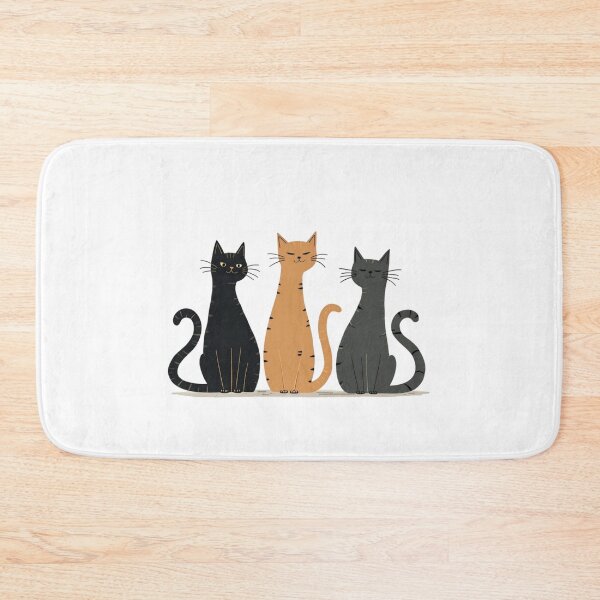 Item preview, trio cats designed and sold by jkrphoto.