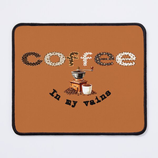 Artikelvorschau, Kaffee in meinen Adern entworfen und verkauft von Rompecabezas.