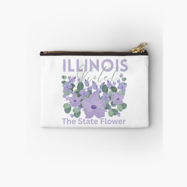 Artikelvorschau, Illinois State Flower Violet Klassisches T-Shirt Aufkleber entworfen und verkauft von ThinkNature!.