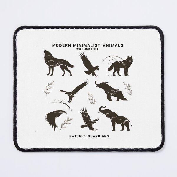 Item preview, Modern Minimalist Animals designed and sold by belalorapy.