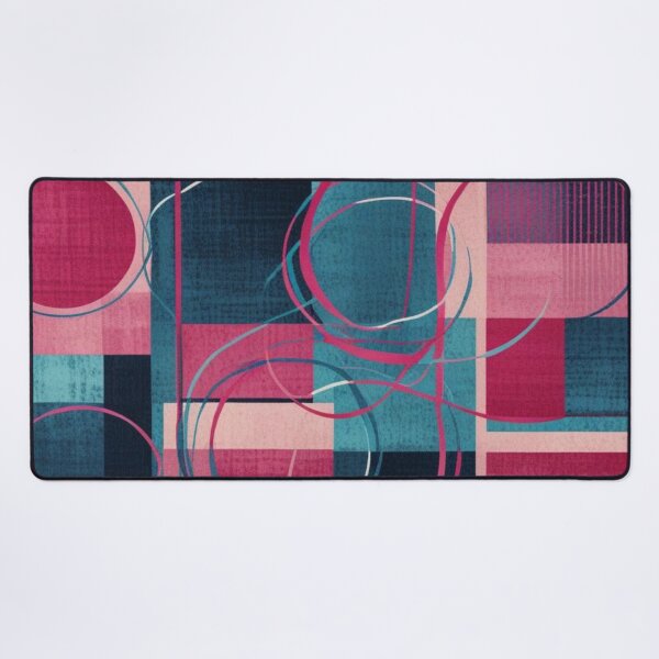 Artikelvorschau, Individuelles Design in Rosa und Blau entworfen und verkauft von JazzyPrints47.