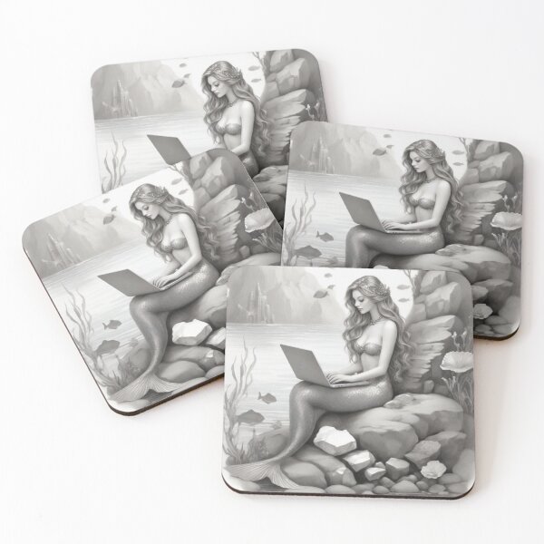 Item preview, Mermaid at Work: Making Waves Online designed and sold by DesignsCreative.