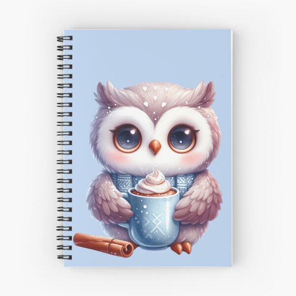 Item preview, Owl, owl coffee sticker, cute owl magnet designed and sold by Janetlousart.