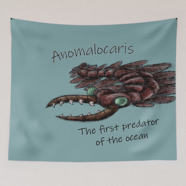 Item preview, Anomalocaris: Cambrian Sea Predator - T-Shirts, Stickers designed and sold by MechanicalART.