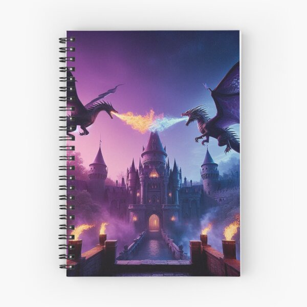 Item preview, Dragon Battle over Drawbridge designed and sold by Jennifer McBride.