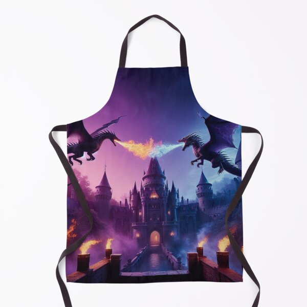 Item preview, Dragon Battle over Drawbridge designed and sold by Jennifer McBride.