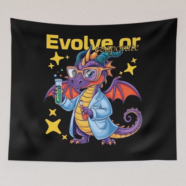 Item preview, dragon scientist - evolve or evaporate designed and sold by justyna-s28.