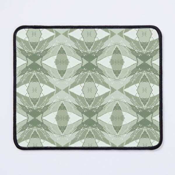 Item preview, Green Sage  Abstract Geometric Diamond Pattern  designed and sold by Sharon Schwalbe.
