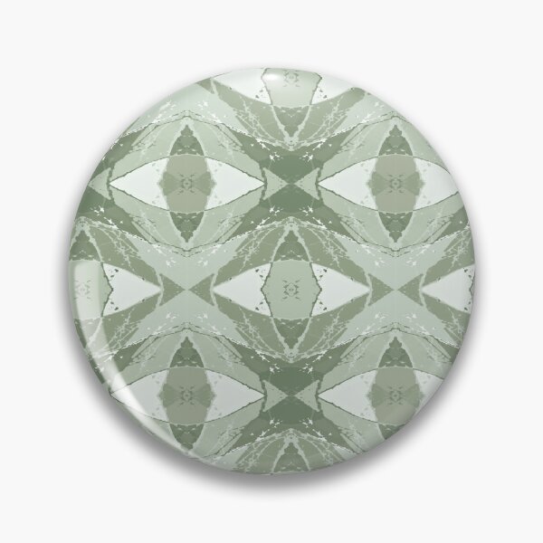 Item preview, Green Sage  Abstract Geometric Diamond Pattern  designed and sold by Sharon Schwalbe.