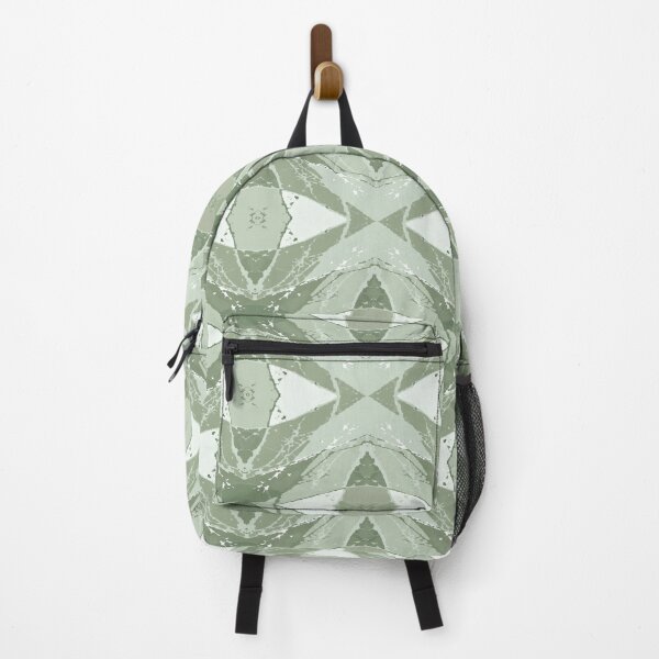 Item preview, Green Sage  Abstract Geometric Diamond Pattern  designed and sold by Sharon Schwalbe.
