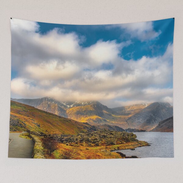 Item preview, Llyn Ogwen Winter Landscape designed and sold by AJEvans.