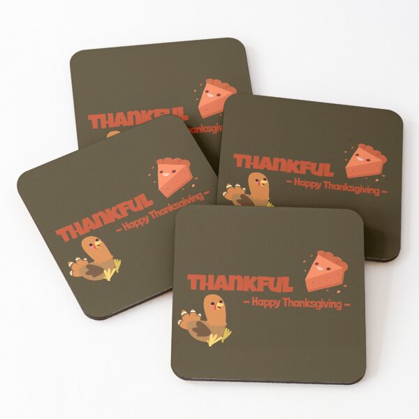 Item preview, Thankful Happy Thanksgiving designed and sold by ArtitudePrintLb.