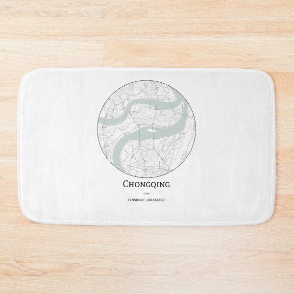 Item preview, Topography of Congqing designed and sold by JohnnysHeath.