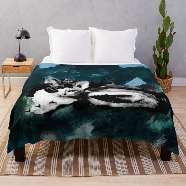 Item preview, BLUE, TEAL, DARK BLUE, DUSTY BLUE AND GREEN CORNISH-REX IN LEAVES AND GRASS designed and sold by Most1234.