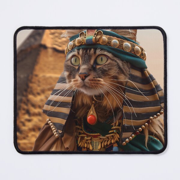 Item preview, Pharaoh Cat and Pyramid designed and sold by FleurFrench.