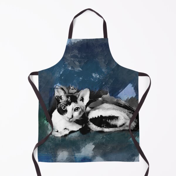 Item preview, LIGHT BLUE, LAVENDER BLUE, DARK BLUE, FERN GREEN, MINT GREEN, BROWN AND BEIGE CORNISH-REX IN LEAVES AND GRASS designed and sold by Most1234.