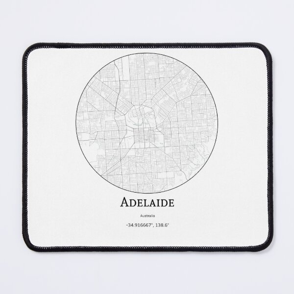 Item preview, Topography of Adelaide designed and sold by JohnnysHeath.