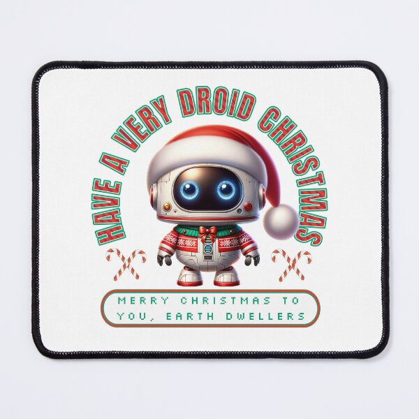 Item preview, Droid Christmas designed and sold by I-I-Trading-Co.