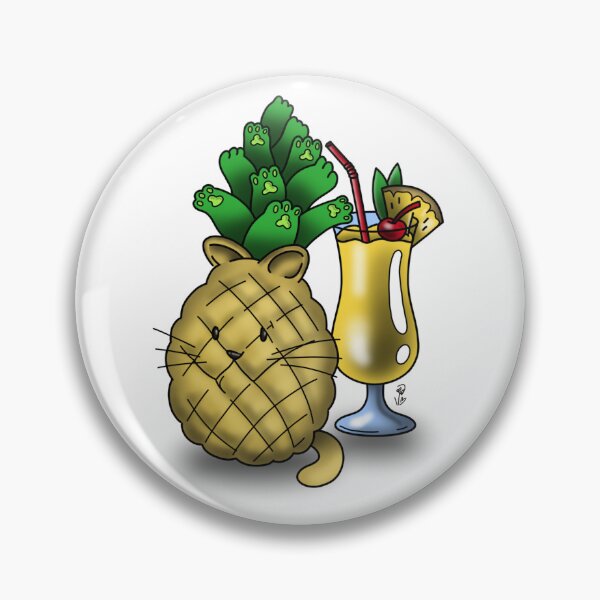 Item preview, Things Made of Cats: Pineapple Daiquiri designed and sold by madeflowersgrow.