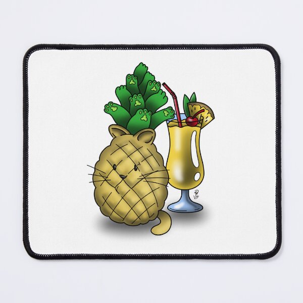Item preview, Things Made of Cats: Pineapple Daiquiri designed and sold by madeflowersgrow.