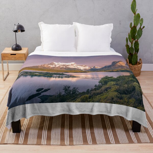 Item preview, Tranquil Day in Torres del Paine Patagonia Chile designed and sold by PhotoArt by Joan Carroll.