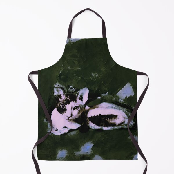 Item preview, DUSTY BLUE AND SEAWEED GREEN CORNISH-REX IN LEAVES AND GRASS designed and sold by Most1234.