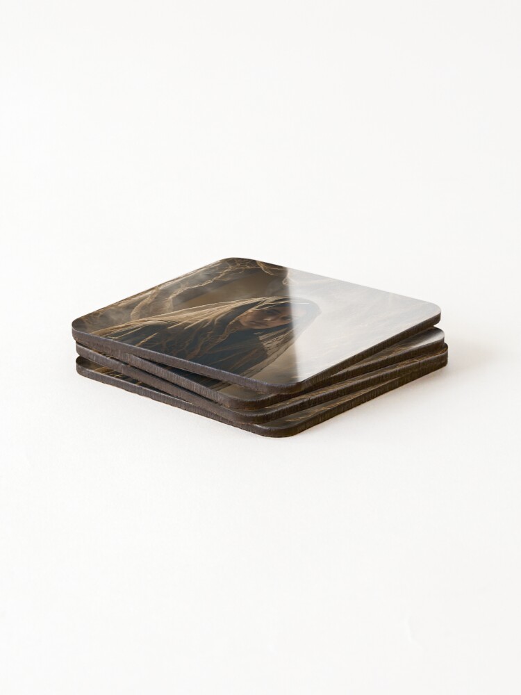 Thumbnail 4 of 5, Coasters (Set of 4), Enigma designed and sold by Reveriex.