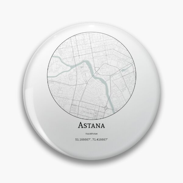 Item preview, Topography of Astana designed and sold by JohnnysHeath.