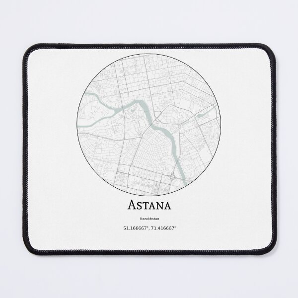 Item preview, Topography of Astana designed and sold by JohnnysHeath.