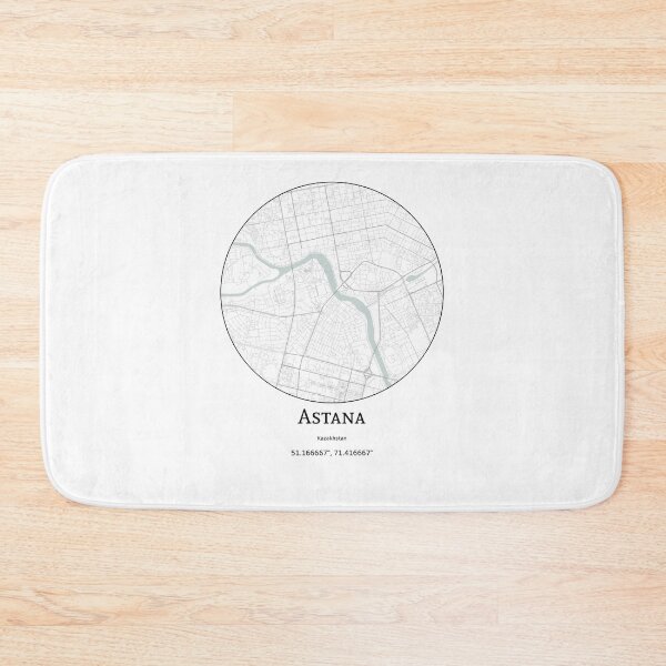 Item preview, Topography of Astana designed and sold by JohnnysHeath.