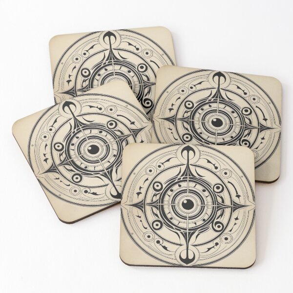 Item preview, Mystical Compass Mandala designed and sold by WILD-WILD-CAT.