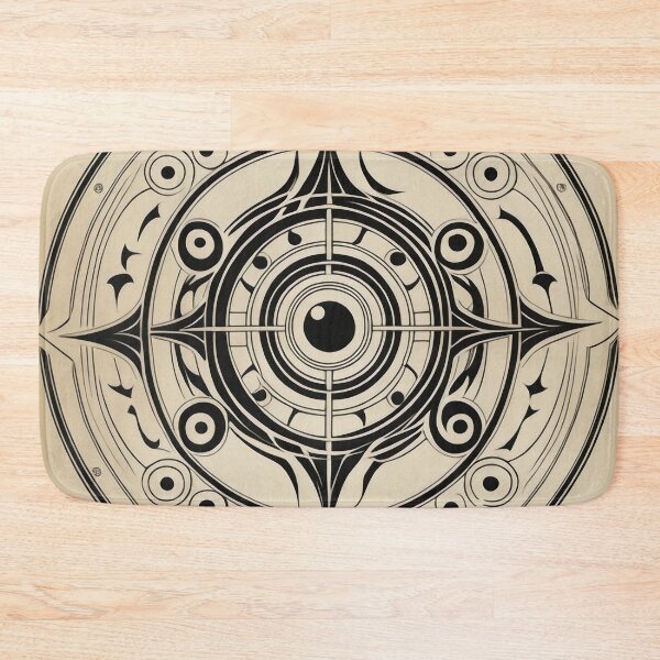 Item preview, Mystical Compass Mandala designed and sold by WILD-WILD-CAT.