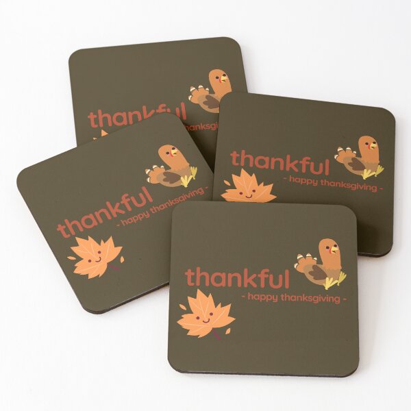 Item preview, Thankful Happy Thanksgiving designed and sold by ArtitudePrintLb.