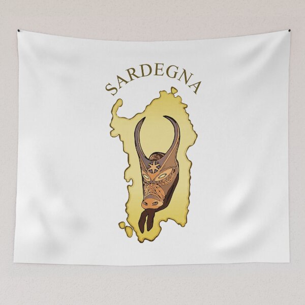 Item preview, Sardegna - Sardinia - Boes - mask and island  designed and sold by miskaralise.