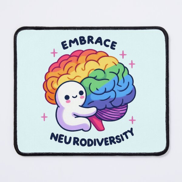Item preview, Embrace Neurodiversity designed and sold by Vkinsify.