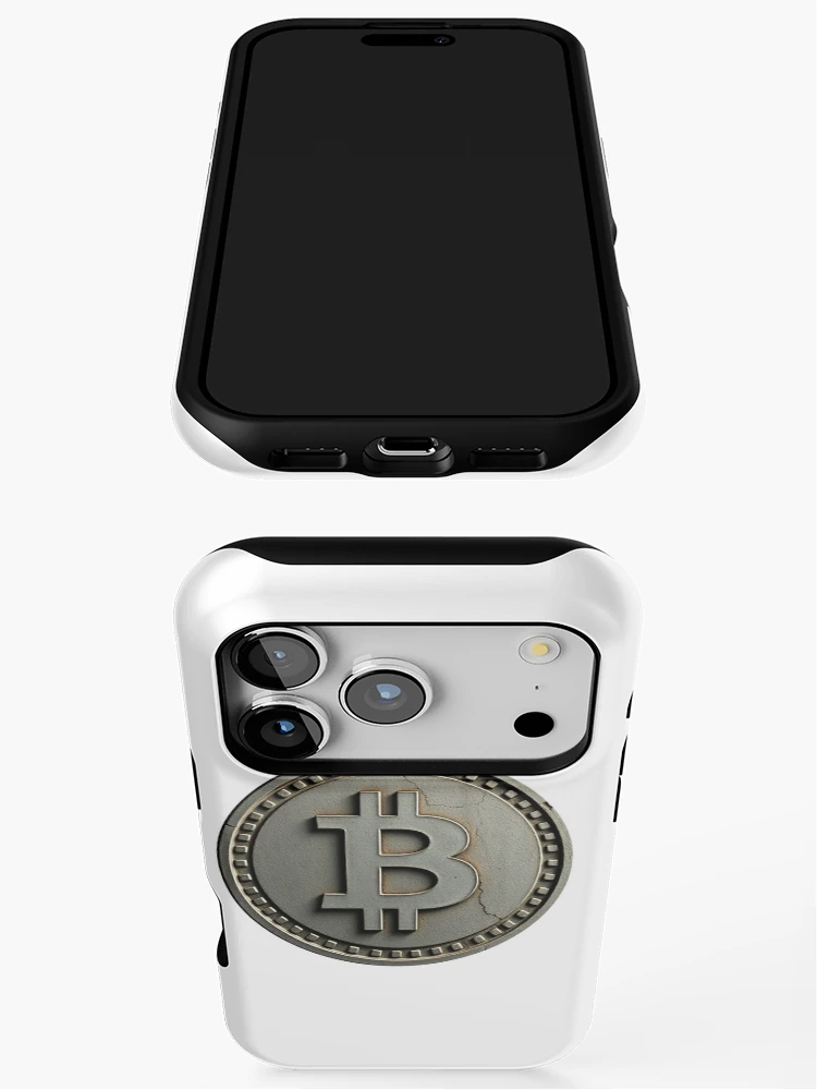 Thumbnail 3 of 4, iPhone Case, Bitcoin designed and sold by ColoCryptonaut.