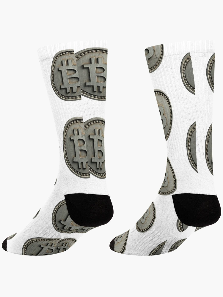 Thumbnail 4 of 5, Socks, Bitcoin designed and sold by ColoCryptonaut.